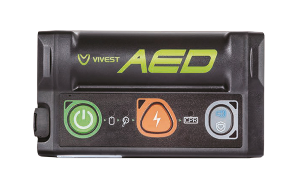 Vivest P1 Pocket Pro — halfautomatische pocket-AED
