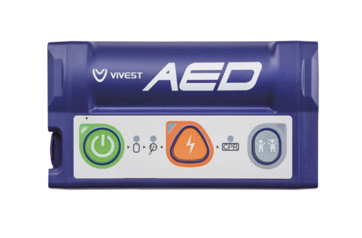 Vivest P3 Pocket Publiek — halfautomatische pocket-AED voor publieke locaties