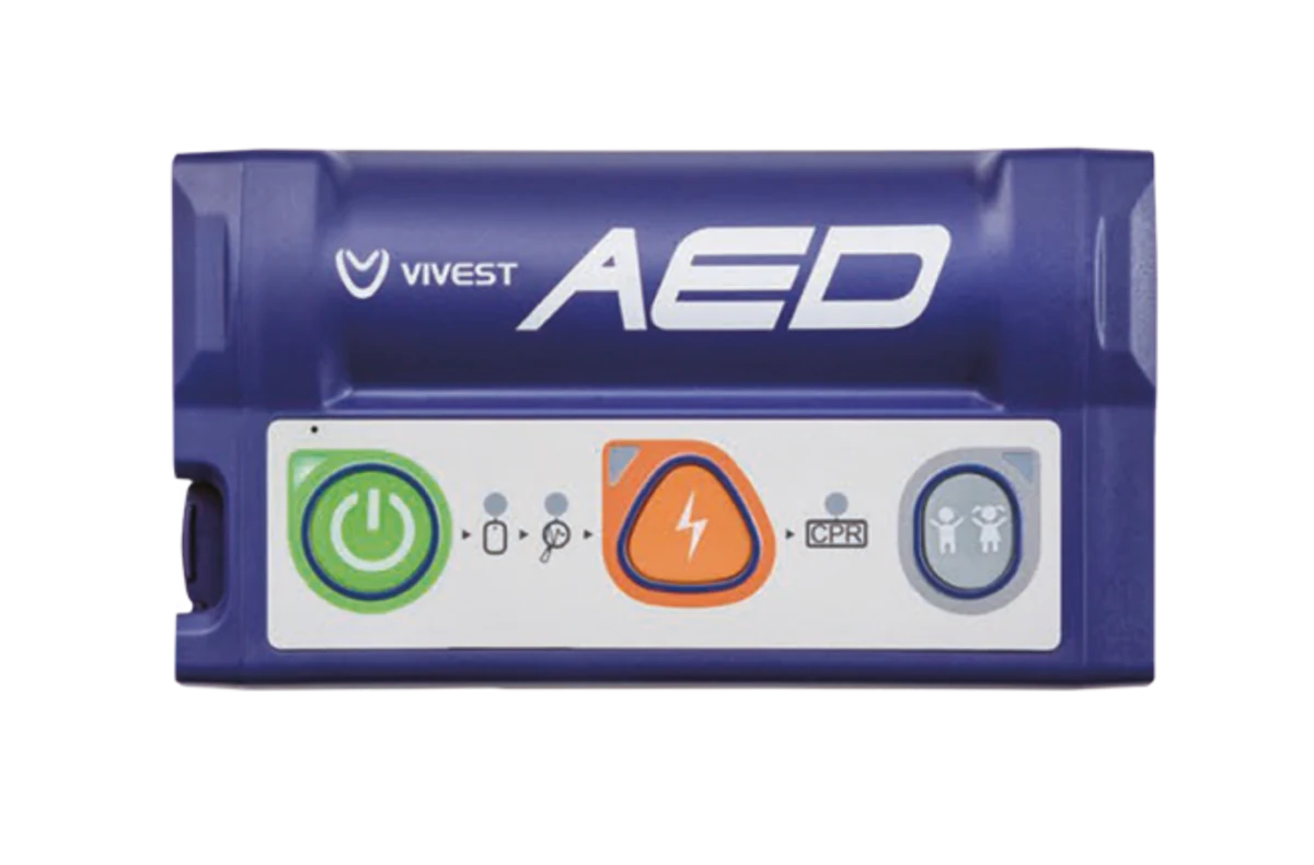 Vivest P3 Pocket Publiek — halfautomatische pocket-AED voor publieke locaties